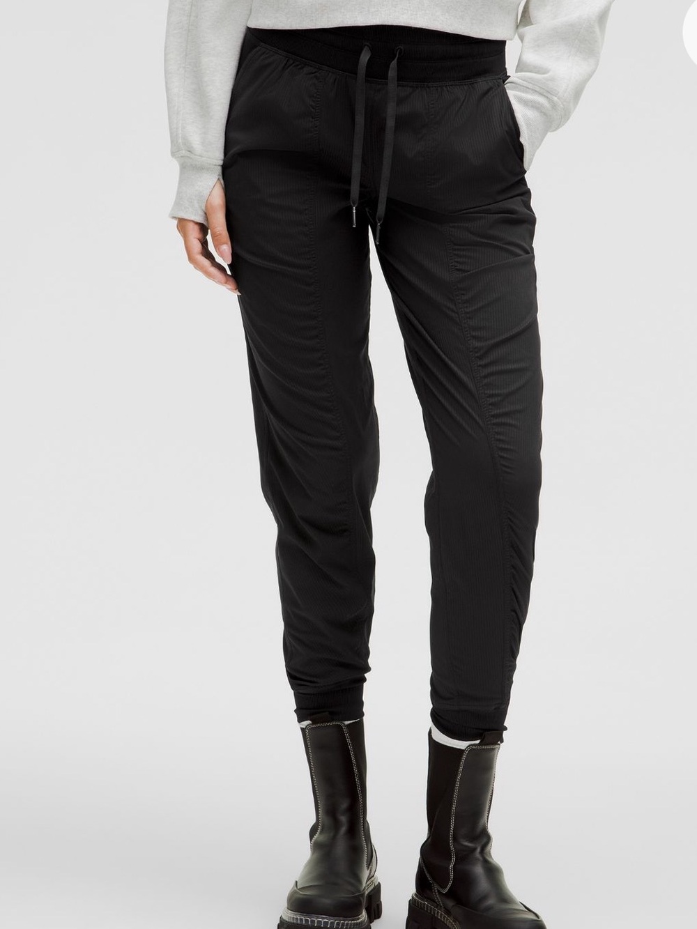 Dance Studio Mid-Rise Jogger - Black 25”